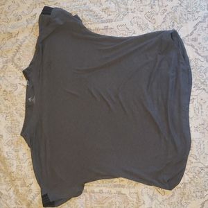 Adidas Women's Performer Trend Short Sleeve Training Shirt Dark Grey Heather